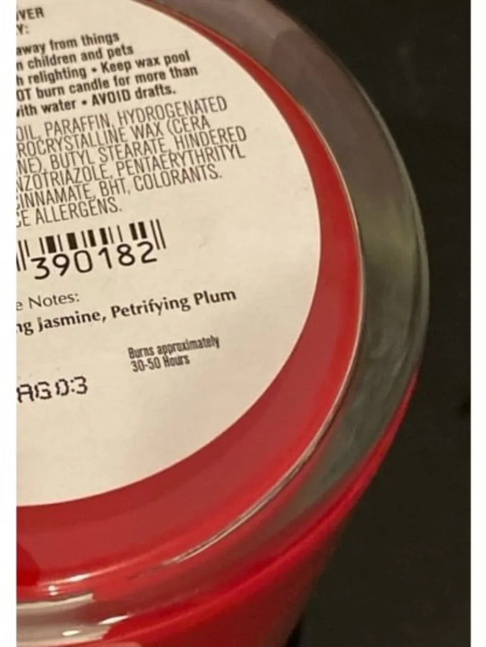“Vampire Blood” Bath & Body Works Halloween New Single Wick Candle